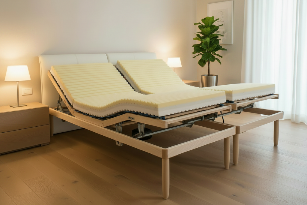 Materasso 20.000 Leghe sotto i Mari Sfoderabile 160x190 con Memory Orchidea
